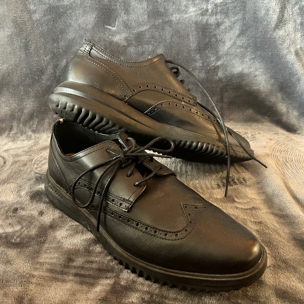 Cole Haan Grand Plus Leather Wingtips